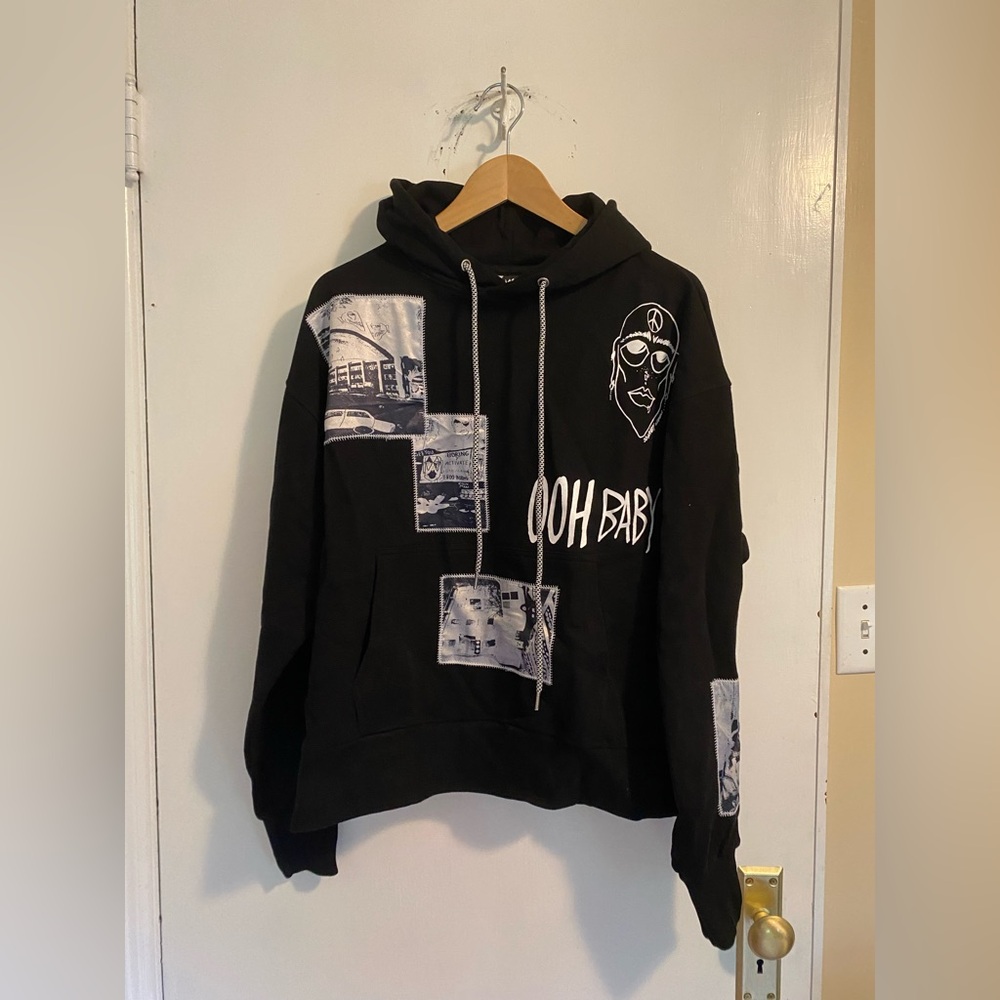 Unique Artist Made Sweatshirt Hoodie NYC with Free Tote Bag